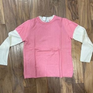 New with Tags Attached Two-Layer-Look Maternity Sweater